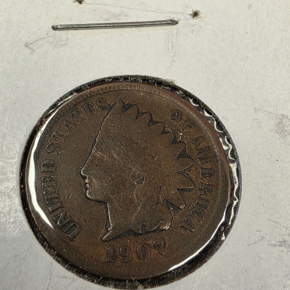 Vintage 1907 Indian Head Penny